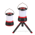 WASON NEW ABS Plastic Warm White and Red Light Outdoor Rechargeable LED Lantern Dimmable Hange Camping Tent Light